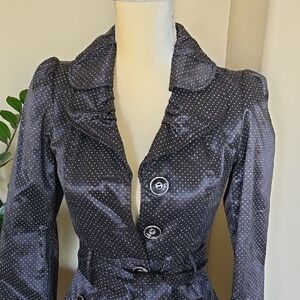 Forever 21 Black Polka Dot Jacket